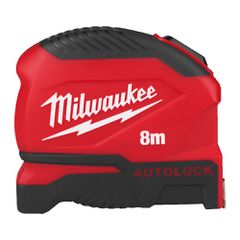 MILWAUKEE ΜΕΤΡΟ AUTO-LOCK 8m x 25mm ΑΥΤΟΜΑΤΟ ΚΛΕΙΔΩΜΑ GEN2 ( 4932498774 )