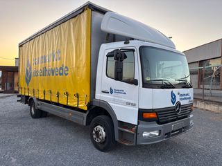 Καρότσα Mercedes-Benz 2001 MERCEDES ATEGO 1218 ΠΑΤΩΜΑ ΜΕ ΓΕΡΑΝΟ MKG 60-thumb-1