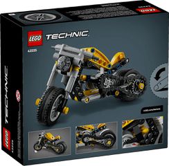 LEGO TECHNIC 42225 Yellow Motorcycle-thumb-1