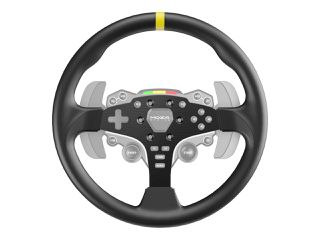 MOZA - Round Wheel Mod for ES - Black - 12-inch / PC-thumb-2