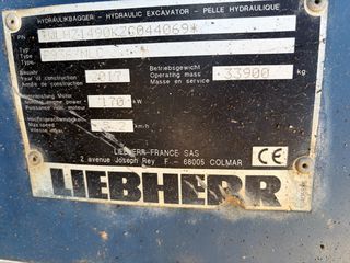 Εκσκαφέας Με Ερπύστριες Liebherr 2017 R 936 NLC-thumb-7