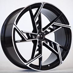 Nentoudis Tyres - Ζάντα Audi style 809 ''ABT'' - 20'' - 5x112 - Μαύρο διαμαντέ