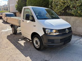 Volkswagen T6 2018 2.0 tdi Bluemotion*2.5m Καροτσα*3Θεσεις*Navi*Οθονη*Euro6*-thumb-2