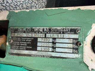 Καρότσα Ανοιχτή Mercedes-Benz 1980 LP 813-thumb-17