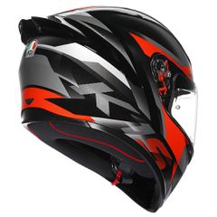 Κράνος AGV K1 S ECE 22.06 Fastlap Black/Grey/Red-thumb-2