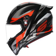 Κράνος AGV K1 S ECE 22.06 Fastlap Black/Grey/Red-thumb-1