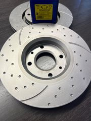 EBC GD1069 SPORT BRAKE DISCS - EBC DP42073R YELLOWSTUFF BRAKE PADS