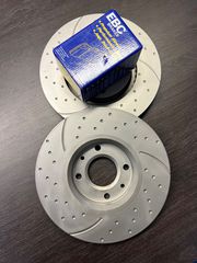 EBC GD1069 SPORT BRAKE DISCS - EBC DP42073R YELLOWSTUFF BRAKE PADS-thumb-1