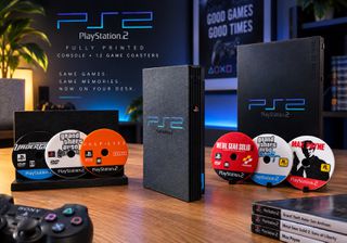 PS2 Retro Game Coasters + Console Holder – Η νοσταλγία του PlayStation 2 επιστρέφει!