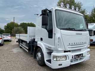 Γερανοί - Φορτηγά Με Γερανό Iveco 2006 ML 150E24 με Γερανό HMF με 1 Bελόνι-thumb-2