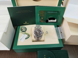Rolex Datejust 126334 Black diamond dial