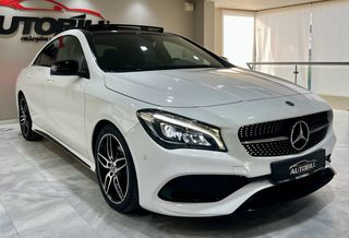 Mercedes-Benz CLA 180 2018 AMG LINE/ΟΘΟΝΗ/CAMERA/LED/PANORAMA/KEYLESS/EU6-thumb-4