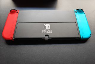 Nintendo Switch OLED 64GB +Hogwarts Legacy-thumb-2