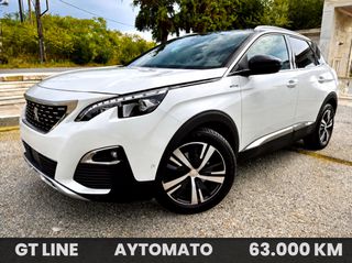 Peugeot 3008 2017 GT LINE • 130hp • 3D NAVI • 180 Κάμερα • Keyless • Ζάντες 18