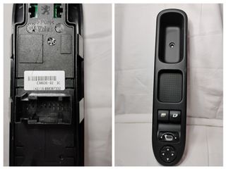 PEUGEOT 207 / CC CONVERTIBLE DRIVER SIDE WINDOW SWITCH 96666093XT E30639-02