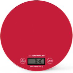 Esperanza Mango EKS003R Ψηφιακή Ζυγαριά Κουζίνας έως 5kg Red