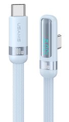 USAMS καλώδιο USB-C US-SJ653, 100W, 480Mbps, flat, 1.2m, μπλε