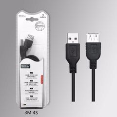 Καλώδιο USB Male/Female - 3m - 4S - 197536-thumb-1