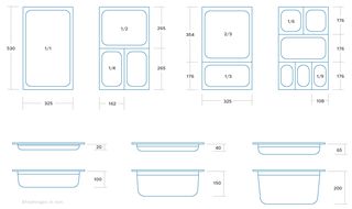 Gastronorm Container - 1/2 GN - 15cm Deep - Polycarbonate-thumb-2