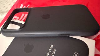 Apple iPhone 17 Pro Max silicone case black-thumb-1