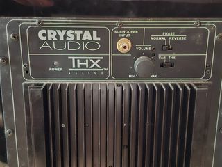 Crystal Audio SUB-12 Active Subwoofer-thumb-1