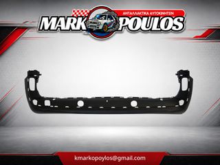 ΠΡΟΦΥΛΑΚΤΗΡΑΣ ΠΙΣΩ RENAULT KANGOO 2008 - 2021 ** ΚΑΙΝΟΥΡΓΙΟΣ ** ΜΑΥΡΟΣ