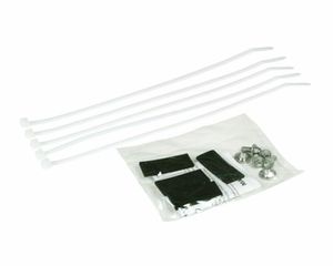 RACETECH Bi-material Frame Guard White/Black-thumb-1