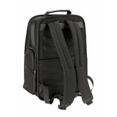 ΤΣΑΝΤΑ ΠΛΑΤΗΣ BACK PACK ZAINO BK-01 ΣΕ ΜΑΥΡΟ ΧΡΩΜΑ 32x45x22cm