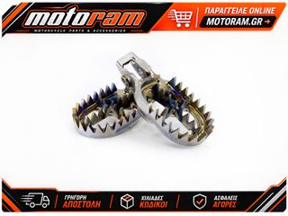 ΜΑΡΣΠΙΕ / ΠΑΤΑΚΙΑ ΟΔΗΓΟΥ TITANIUM KAWASAKI KXF250/450 | PRO PEGS
