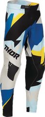 Παντελόνι Μηχανής Παιδικό THOR Youth Sportmode Brave Pants Άσπρο-Μπλε
