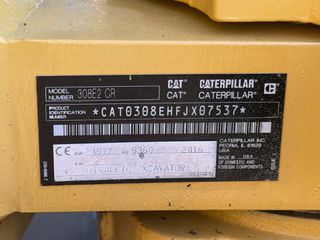Εκσκαφάκι (διαβολάκι) CAT 2016 308 E2 CR-thumb-10