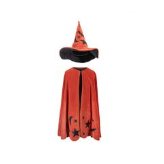 Great Pretenders κάπα πορτοκαλί με καπέλο "Halloween", 4-6 νούμερο