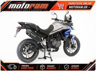 ΤΕΛΙΚΟ ΕΞΑΤΜΙΣΗΣ SPS TRIUMPH TIGER 850 SPORT 21-24, TIGER 900 GT/RALLY 20-23 SS BLACK/CARBON | HP CORSE