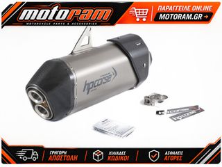 ΤΕΛΙΚΟ ΕΞΑΤΜΙΣΗΣ SPS TRIUMPH TIGER 850 SPORT 21-24, TIGER 900 GT/RALLY 20-23 SS TITANIUM/CARBON | HP CORSE