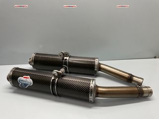 DUCATI 750 SS / 800 /1000 SS '99-'06 RH - LH ΤΕΛΙΚΑ ΕΞΑΤΜΙΣΗΣ TERMIGNONI ΚΑΡΜΠΟΝ