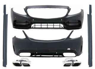 Body kit αμαξώματος κατάλληλο για Mercedes C-Class W205 Sedan (2014-2020) C63s Edition 1 Design