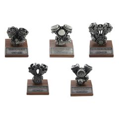 V-Twin Mfg, cast pewter motor model V-Twin engines