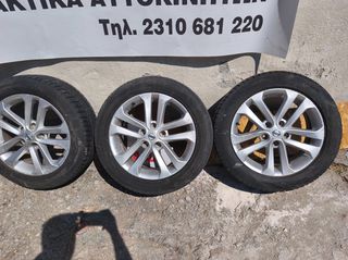 Ζάντες λάστιχα nissan juke Qashgai 215/55/17