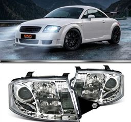 ΦΑΝΑΡΙΑ ΕΜΠΡΟΣ LED Headlights Audi TT (1998-2005) led - chrome