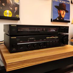 Toshiba SB-M17 & ST-S17 Vintage Σετ Ενισχυτής & Ραδιόφωνο