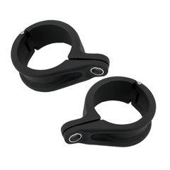 Motone, Turn Signal Fork Mount Brackets. Black