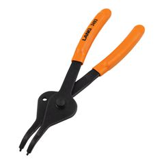 Lang, int/ext. V-Notch ret. ring pliers. 2.3mm tips / 45deg