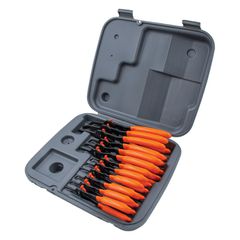 Lang Tools, V-Notch conv. int/ext ret. ring pliers. 12-pack