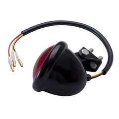 Motone, Tail Light LED. Black/ Stainless-thumb-1