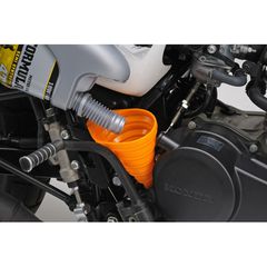 Daytona, foldable silicone funnel. Orange