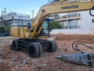 Εκσκαφέας Με Λάστιχα Komatsu 1999 Pw 170 es6-thumb-1