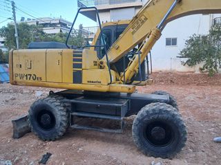 Εκσκαφέας Με Λάστιχα Komatsu 1999 Pw 170 es6-thumb-2