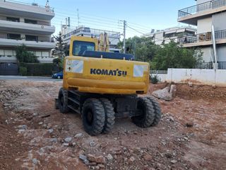 Εκσκαφέας Με Λάστιχα Komatsu 1999 Pw 170 es6-thumb-3