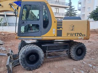 Εκσκαφέας Με Λάστιχα Komatsu 1999 Pw 170 es6-thumb-12