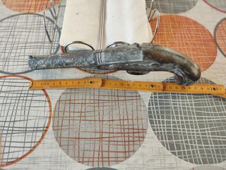 Μπρούτζινο διακοσμητικό ντουφεκι-thumb-1